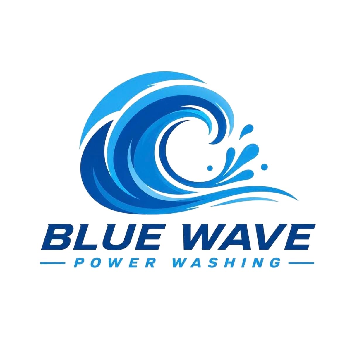 Blue Wave Power Washing logo